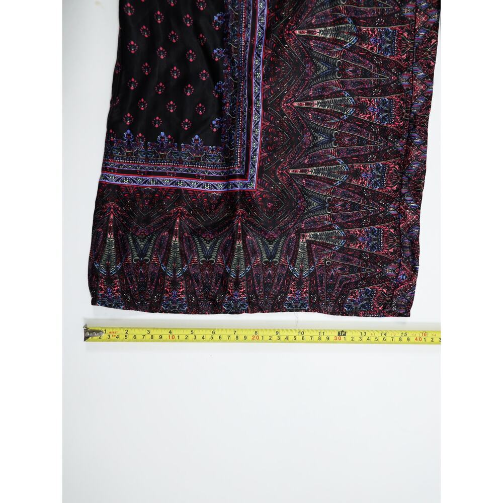 Free People Boho Coastal Wide Leg Jumpsuit Tie Waist Printed Festival Romper - Picture 12 of 16